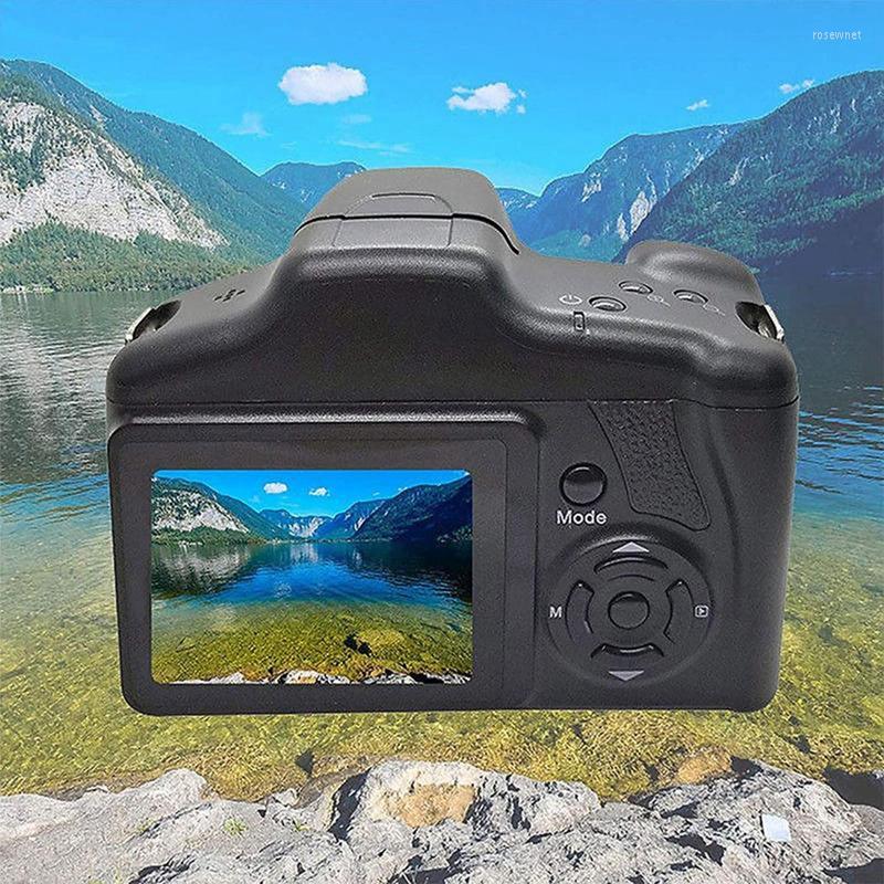 Digital Cameras Portable Travel Vlog Camera Pography 16X Zoom 1080P HD SLR AntiShake Po For Live Stream