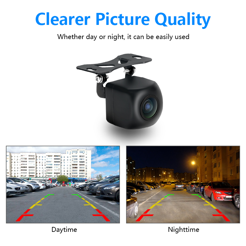Car Rear View Camera Backup Reverse Camera Reversing Image Waterproof Night Vision for Auto Audio Car Monitor AV Port