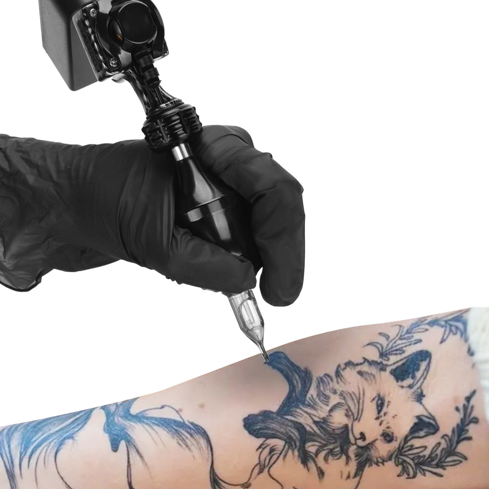 Tattoo Guns Kits Pen Rotary Machine Gun Profissional Kit Grip Tubes Set Supply Tatto Cartridge Needle Motor Shader Permanent Makeup 221109