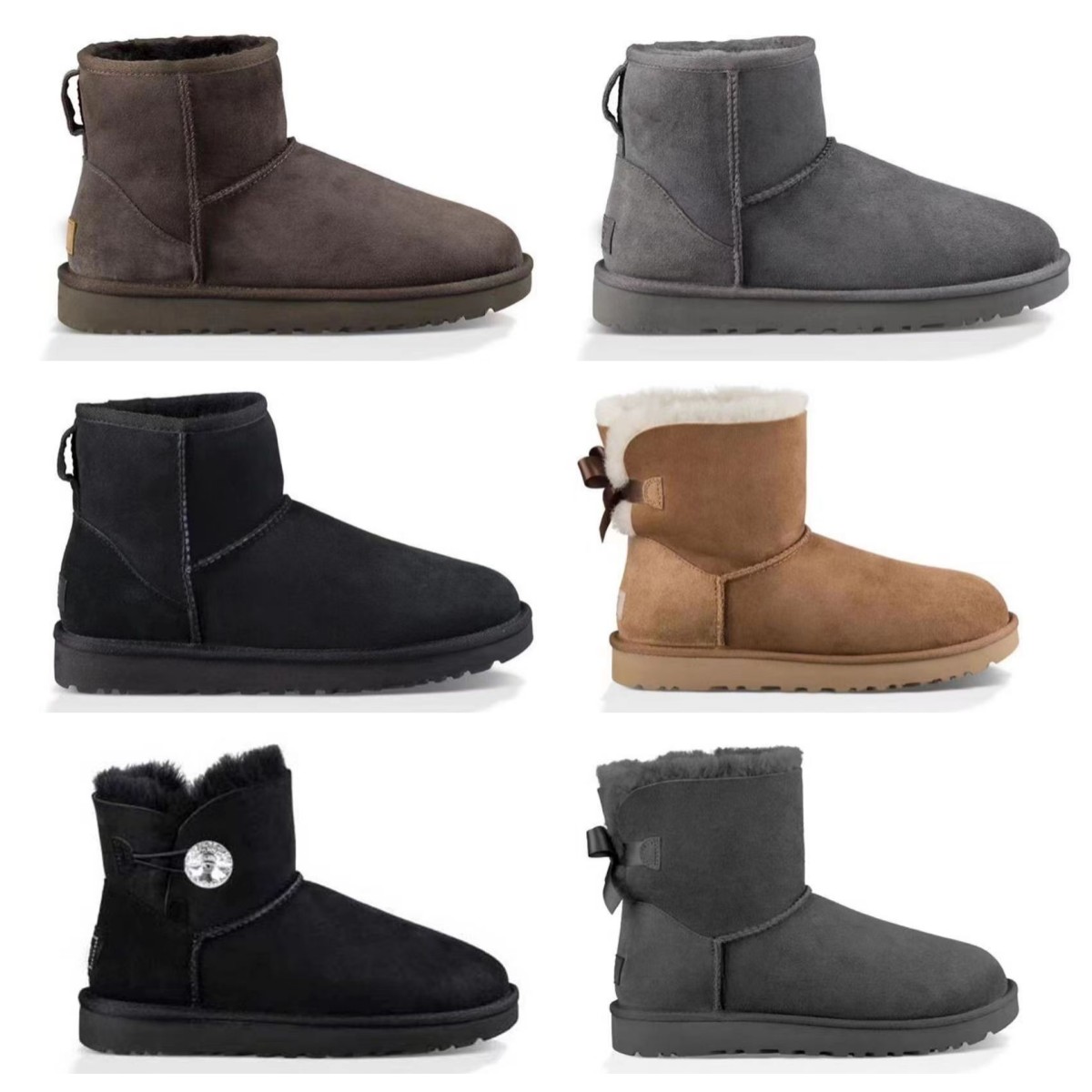 High quality wool leather one-piece snow boots Fashion plush ankle boots Splash proof and stain proof multiple color options, 24
High quality wool leather one-piece snow boots Fashion plush ankle boots Splash proof and stain proof multiple color options, 24