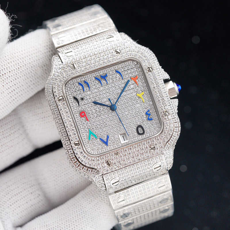 2023Wristwatches Wristwatch Diamonds Mens Watch Automatic Mechanical Watch 40mm With Diamond-studded Steel Bracelet VVS1 GIA Wristwatch Fashion BusinsYTS2
2023Wristwatches Wristwatch Diamonds Mens Watch Automatic Mechanical Watch 40mm With Diamond-studded Steel Bracelet VVS1 GIA Wristwatch Fashion BusinsYTS2