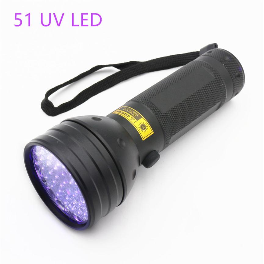 128LED 100LED 51LED 41LED 21LED 12LED UV Light 395400nm LED UV Flashlight torches light lamp 220217240Z