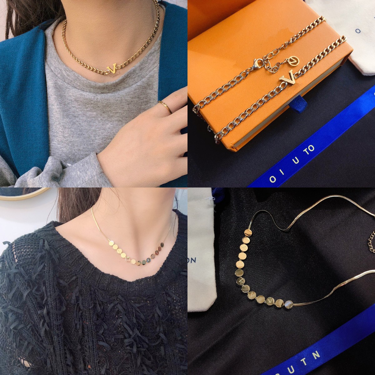 Luxury Exquisite Pendant Necklaces Collection Charm Womens Senior Jewelry Necklace Fashion Designer Popular Brand Gifts Christmas Family Friends Lovers
Luxury Exquisite Pendant Necklaces Collection Charm Womens Senior Jewelry Necklace Fashion Designer Popular Brand Gifts Christmas Family Friends Lovers
