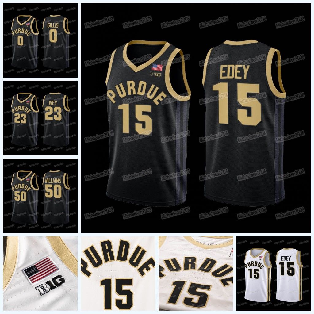 CUSTOM Custom Purdue Boilermakers 2022-23 College Basketball Jersey Zach Edey Jaden Ivey Trevion Williams Mason Gillis, Black
CUSTOM Custom Purdue Boilermakers 2022-23 College Basketball Jersey Zach Edey Jaden Ivey Trevion Williams Mason Gillis, Black