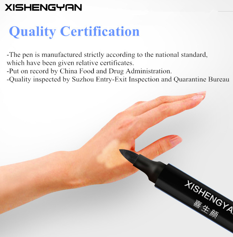 Permanent Makeup Inks Vitiligo Covering Waterproof Skin Condition Concealer Pen Long Lasting Women Men White Patch Face Body Spots 221109