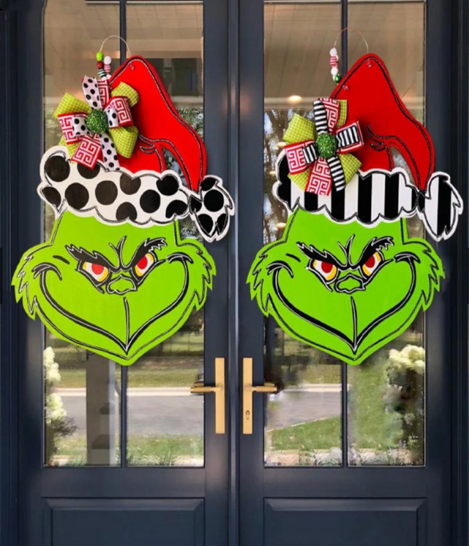 Christmas Decorations Grinchs Wreath Front Door Welcome Sign Wall Garland Wooden Xmas Tree Year Home Decoration 2209293910831
Christmas Decorations Grinchs Wreath Front Door Welcome Sign Wall Garland Wooden Xmas Tree Year Home Decoration 2209293910831