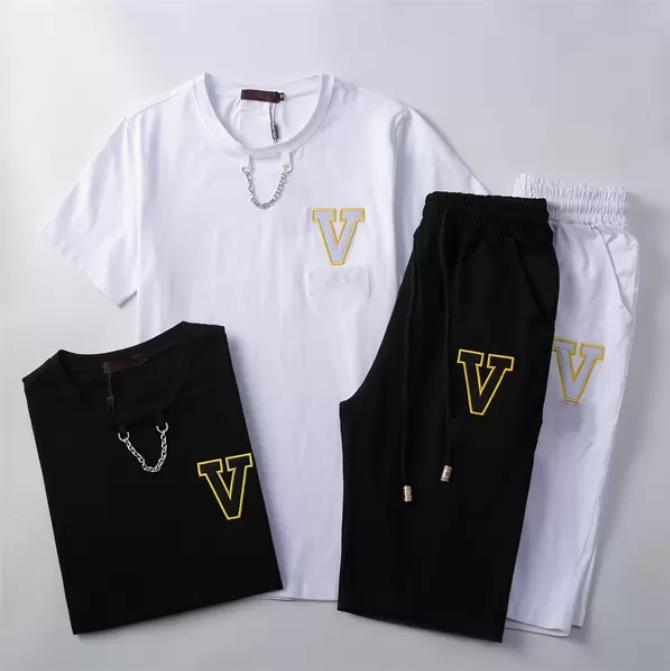 Men's T-Shirts Set Handsome Trend Leisure Sports Suit MenS Summer Thin Boy Student Youth Slim Fit Short Sleeve T-Shirt PantsLuxurys Designers Two Piece Set
Men's T-Shirts Set Handsome Trend Leisure Sports Suit MenS Summer Thin Boy Student Youth Slim Fit Short Sleeve T-Shirt PantsLuxurys Designers Two Piece Set