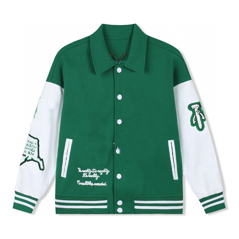 Designer Baseball Coat Uniform Fashion Jacket superior quality Single Breasted Warm Jackets Couples Women Men Varsity Coats
Designer Baseball Coat Uniform Fashion Jacket superior quality Single Breasted Warm Jackets Couples Women Men Varsity Coats
