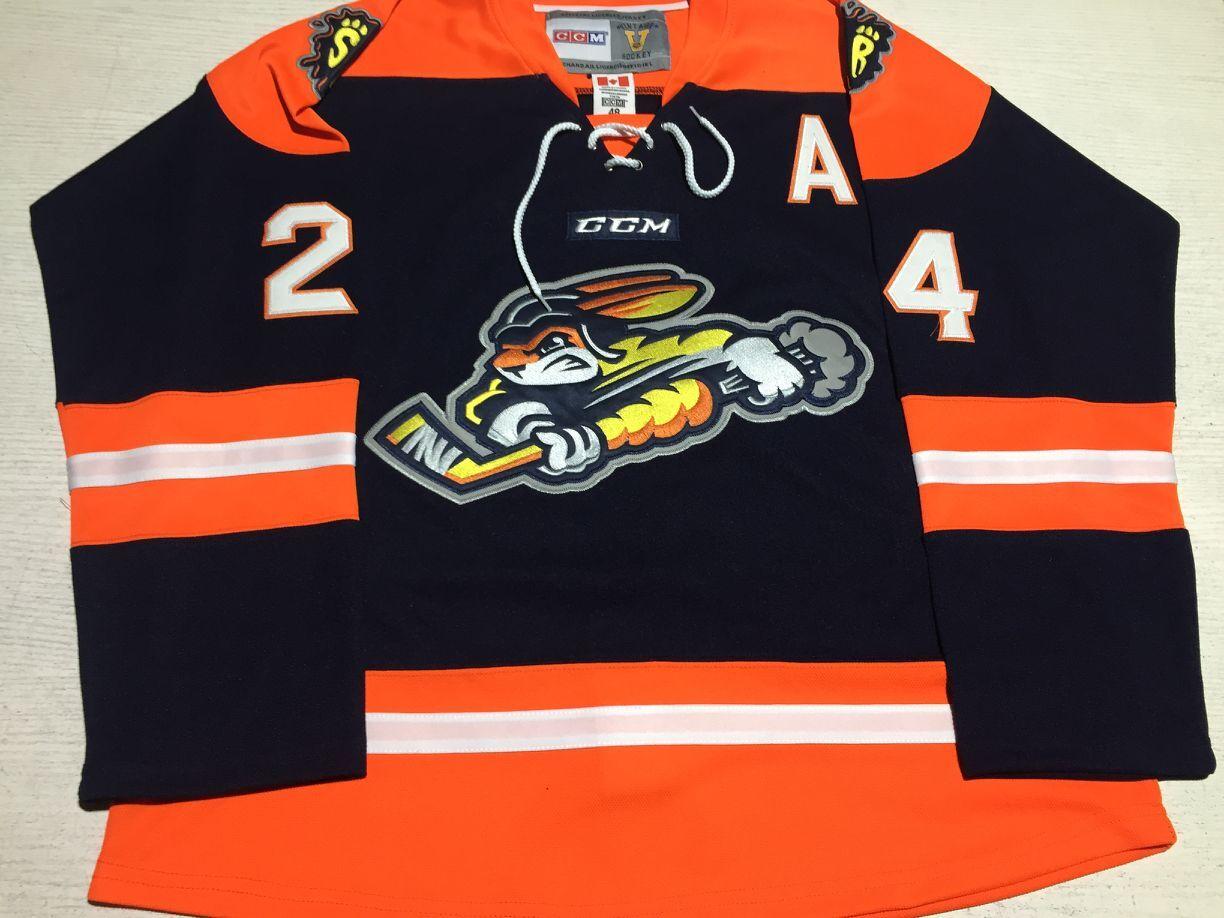 Custom ECHL 2016-2017 Greenville Swamp Rabbits 24 Justin DaSilva Hockey Jerseys CCM Vintage With A Patch Stitched S-5XL, Blue
Custom ECHL 2016-2017 Greenville Swamp Rabbits 24 Justin DaSilva Hockey Jerseys CCM Vintage With A Patch Stitched S-5XL, Blue