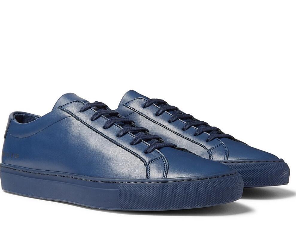 Autumn Men's casual shoes low cut sneaker Commons- flats lace up Achilles Leather Sneakers navy leathers Projects- outdoor trainers flats 38-46
Autumn Men's casual shoes low cut sneaker Commons- flats lace up Achilles Leather Sneakers navy leathers Projects- outdoor trainers flats 38-46
