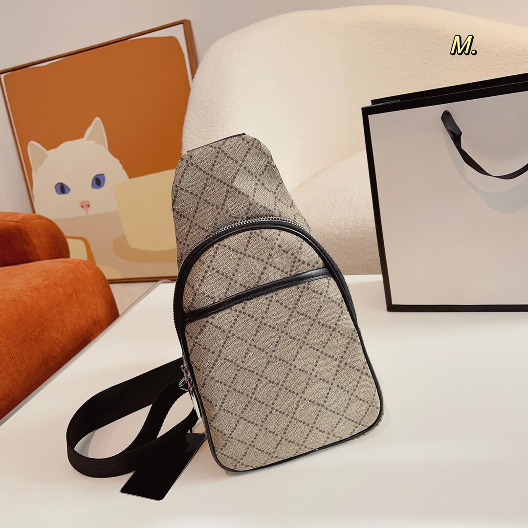 2023 Designer Bag Men Chest Pack Women Shoulder bag Luxury Handbags Top Grade Leather Letter Casual Mini Backpack Fashion Tote Bags, 6#size:17x6x30cm
2023 Designer Bag Men Chest Pack Women Shoulder bag Luxury Handbags Top Grade Leather Letter Casual Mini Backpack Fashion Tote Bags, 6#size:17x6x30cm