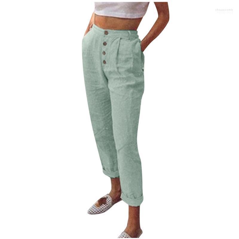 Women' Pants Women' & Capris Casual Solid Color Button Slim Pockets Elastic Waist Pencil Vintage Brief Office Brpantaloni Donna, Mint green
Women' Pants Women' & Capris Casual Solid Color Button Slim Pockets Elastic Waist Pencil Vintage Brief Office Brpantaloni Donna, Mint green
