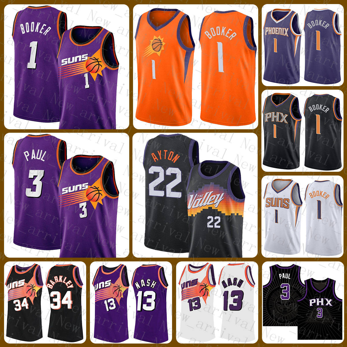 2022 Basketball Jersey 1 3 22 13 34 Phoenixs Sun Devin Booker Chris Paul DeAndre Ayton Steve Nash Charles Barkley Blue
2022 Basketball Jersey 1 3 22 13 34 Phoenixs Sun Devin Booker Chris Paul DeAndre Ayton Steve Nash Charles Barkley Blue