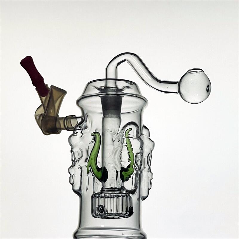 

Hookah beaker Glass Bong water pipes ice catcher thick material for smoking 4" bongs rig dab