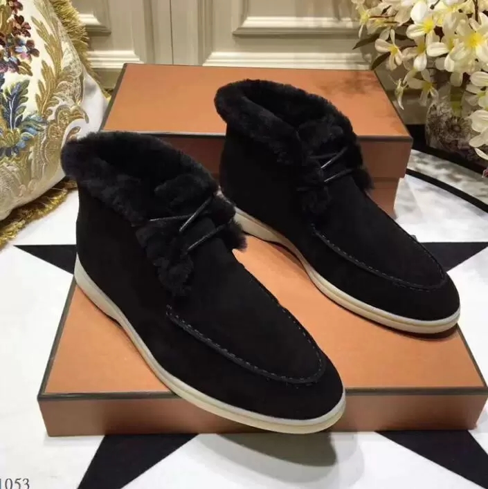 Mens Casual Shoes Loro Walk Flats Leather Fur Inside Women Winter Driving Luxury Designer Open Mocassin 36-46, 10
Mens Casual Shoes Loro Walk Flats Leather Fur Inside Women Winter Driving Luxury Designer Open Mocassin 36-46, 10
