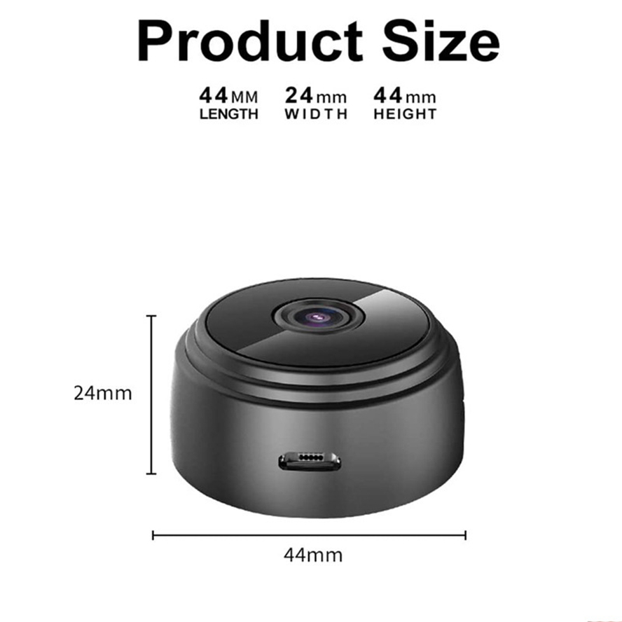 A9 1080P Wifi Mini Camera Home Security P2P Cameras WiFi Night Vision Wireless Surveillance Cam Remote Monitor Phone App Download