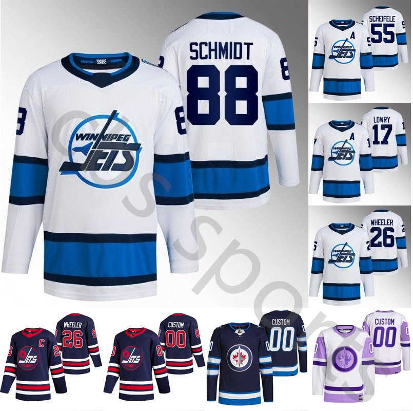 

Hockey Jersey Custom Goalie cut Reverse Retro 26 Blake Wheeler Connor Hellebuyck Nate Schmidt 5XL 6XL Nikolaj Ehlers Kyle Mark, Mens:as shown s-4xl