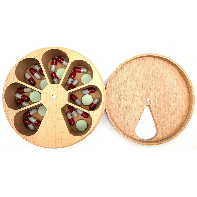 Other Health Care Items 7 Days Weekly Wooden Pill Case Storage Box Solid Wood Pillbox Compartment Medicine Tablet Dispenser Splitters Organizer 221111
Other Health Care Items 7 Days Weekly Wooden Pill Case Storage Box Solid Wood Pillbox Compartment Medicine Tablet Dispenser Splitters Organizer 221111