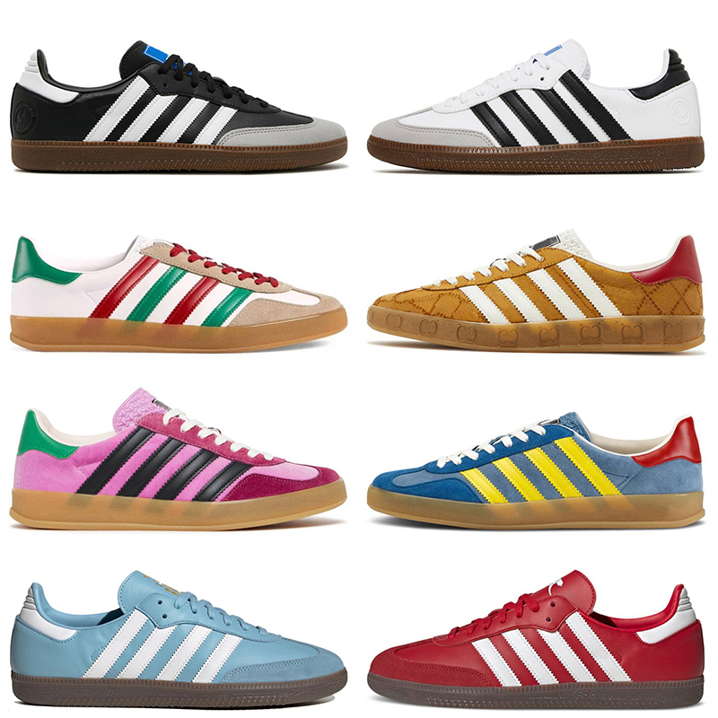 With Socks Fashion Designer Samba Casual Shoes Gazelles Monogram Vegan White Black Gum Red Velvet Yellow Green Suede Light Blue Suede Platform Trainers Sneakers, D17 wales bonner cream green 36-45
With Socks Fashion Designer Samba Casual Shoes Gazelles Monogram Vegan White Black Gum Red Velvet Yellow Green Suede Light Blue Suede Platform Trainers Sneakers, D17 wales bonner cream green 36-45