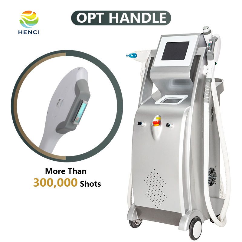 5 in 1 Multifunction Laser Machine High Power 3000W Elight OPT IPL Hair Removal Pigment Treatment Beauty Equipment