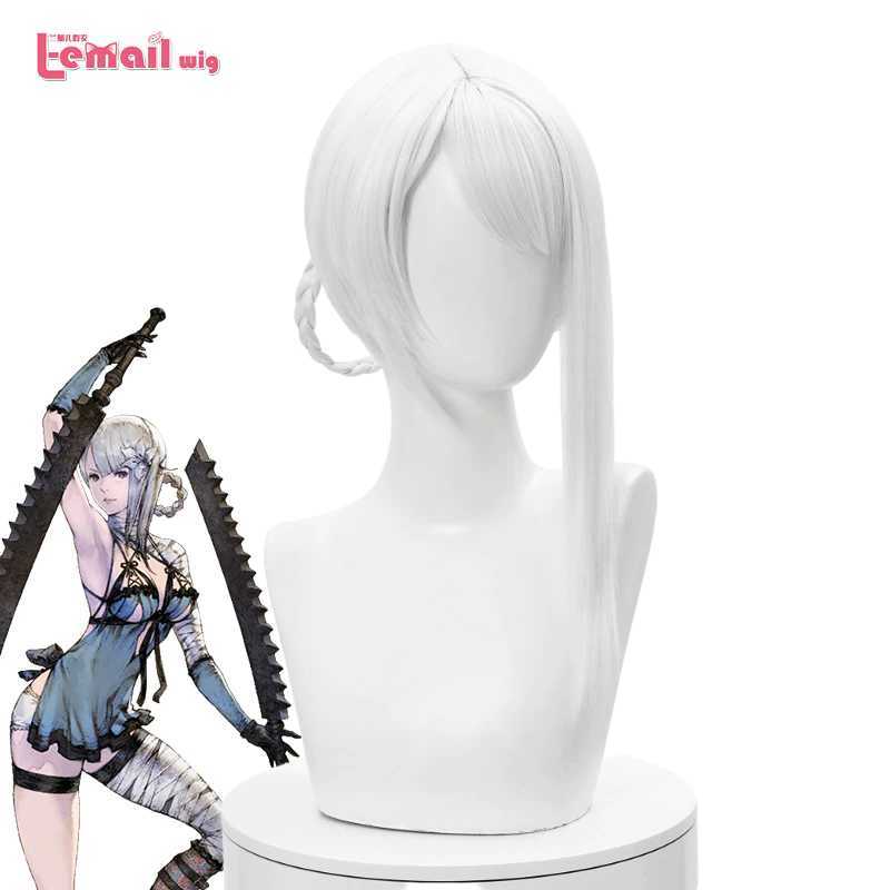Cosplay Wigs L-email wig NieR Kaine Cosplay Wig NieR RepliCant Cosplay Sliver White Braided Wigs with Bangs Synthetic Hair Heat Resistant T221104 T221104
Cosplay Wigs L-email wig NieR Kaine Cosplay Wig NieR RepliCant Cosplay Sliver White Braided Wigs with Bangs Synthetic Hair Heat Resistant T221104 T221104