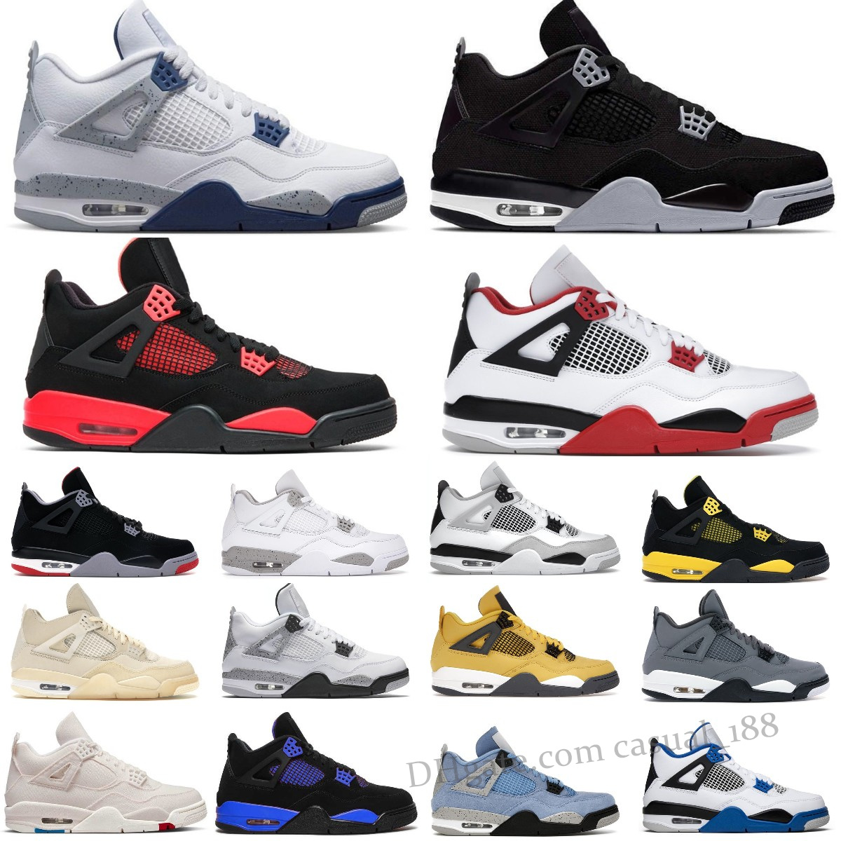 University Blue 4 4s men Basketball Shoes white Cement oreo cool grey Military black cat Blank Canvas bred Midnight Navy Infrared Pure, 4026
University Blue 4 4s men Basketball Shoes white Cement oreo cool grey Military black cat Blank Canvas bred Midnight Navy Infrared Pure, 4026