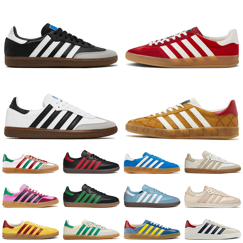 Vegan Black White Gum Samba Running Shoes Gazelles Monogram Yellow Velvet Green Suede Pink Gazelle Outdoor Sports Traines Platform Designer Sneakers Size 36-45, D16 wales bonner black green 36-45
Vegan Black White Gum Samba Running Shoes Gazelles Monogram Yellow Velvet Green Suede Pink Gazelle Outdoor Sports Traines Platform Designer Sneakers Size 36-45, D16 wales bonner black green 36-45