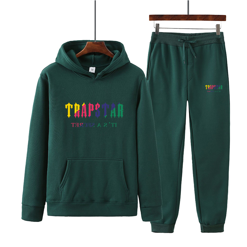 2022Designer Tracksuit TRAPSTAR Brand Printed Sportswear Men winter clothing Warm Two Pieces Set Loose Hoodie Sweatshirt Pants jogging S-3XL, White
2022Designer Tracksuit TRAPSTAR Brand Printed Sportswear Men winter clothing Warm Two Pieces Set Loose Hoodie Sweatshirt Pants jogging S-3XL, White