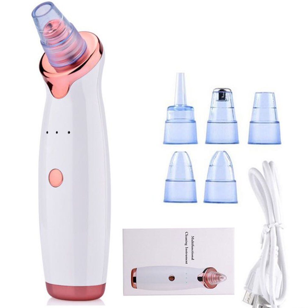 Face Care Devices Blackhead Remover Deep Nose Cleaner T Zone Pore Acne Pimple Removal Vacuum Suction Diamond Beauty Clean Skin Tool 221110