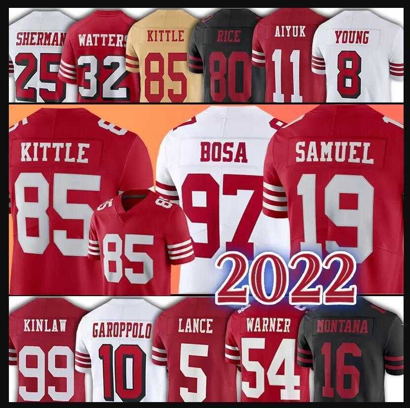 Custom Mens Women Youth Jersey San Francisco''49ers''age Trey Lance Nick Bosa George Kittle Deebo Samuel Fred Warner Jerry Rice Football, Color
Custom Mens Women Youth Jersey San Francisco''49ers''age Trey Lance Nick Bosa George Kittle Deebo Samuel Fred Warner Jerry Rice Football, Color