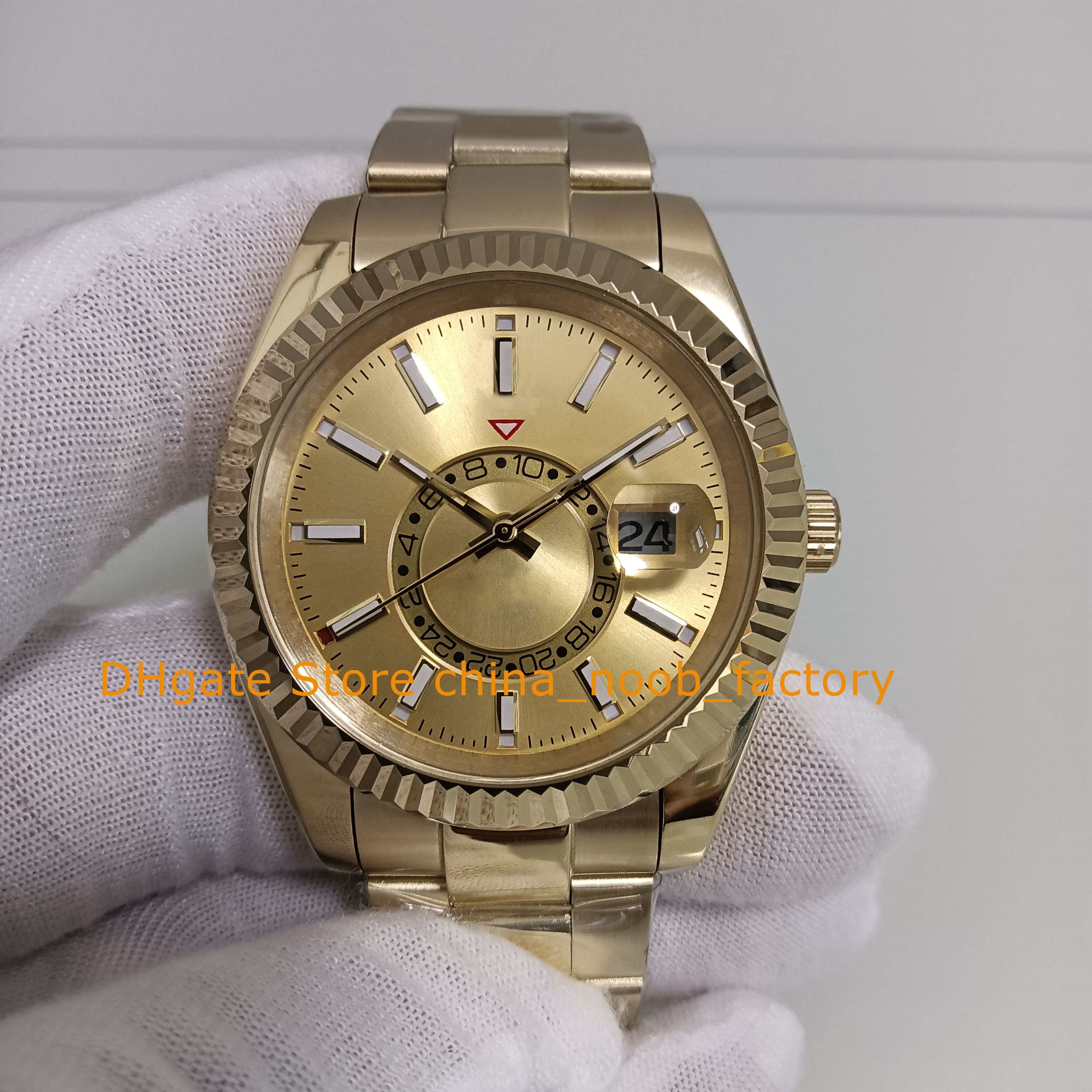 13 Color With Box Watch Men's Yellow Gold Champagne Dial White Black 42mm Wristwatches Bracelet Folding Clasp Sport Mens Automatic Mechanical Watches, 06
13 Color With Box Watch Men's Yellow Gold Champagne Dial White Black 42mm Wristwatches Bracelet Folding Clasp Sport Mens Automatic Mechanical Watches, 06