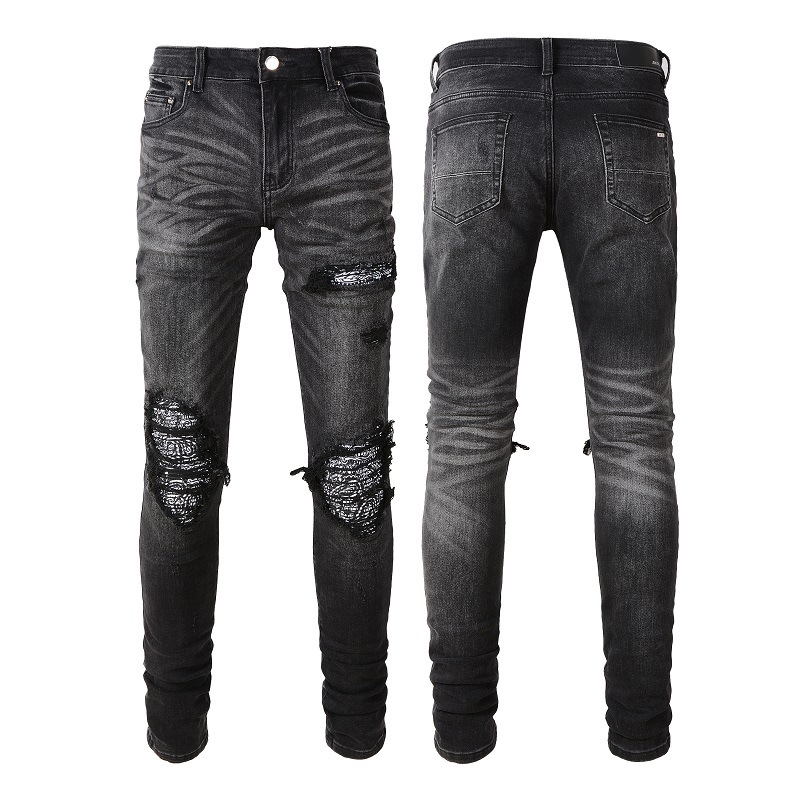 Patches Detail Biker Fit Denim Jeans Men Slim Motorcycle For Mens Vintage Distressed 29QLD, Amr-6806
Patches Detail Biker Fit Denim Jeans Men Slim Motorcycle For Mens Vintage Distressed 29QLD, Amr-6806