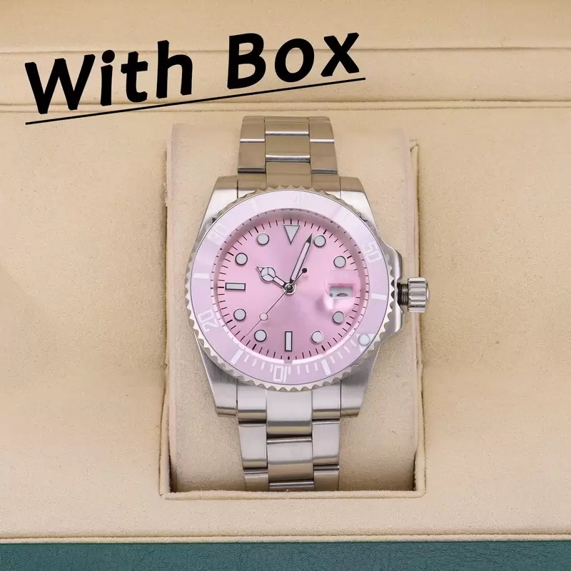 Women Watch Ceramic Bezel 40mm Mens Watches Automatic Mechanical 2813 Movement Luminous Sapphire Life Waterproof Fashion Sports Wristwatches montre de luxe gifts