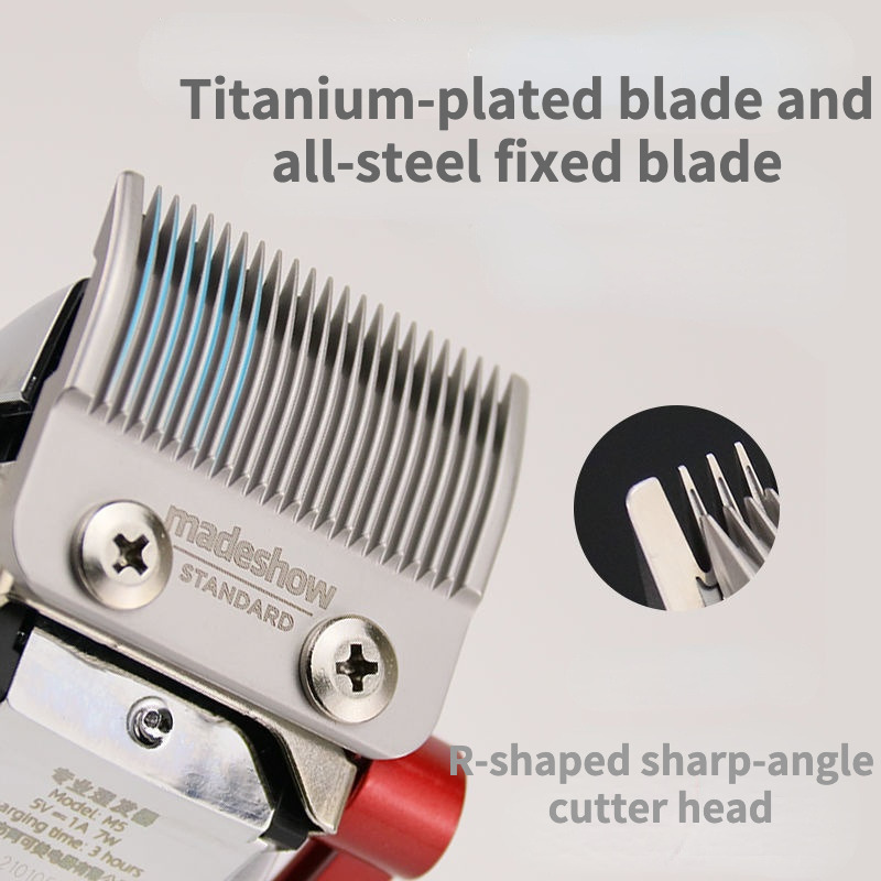 Hair Trimmer Professional Clippers MADESHOW M5 M5f Electric Powerful cuting Machine Grooming Styling Tools Clipper Barber 221110