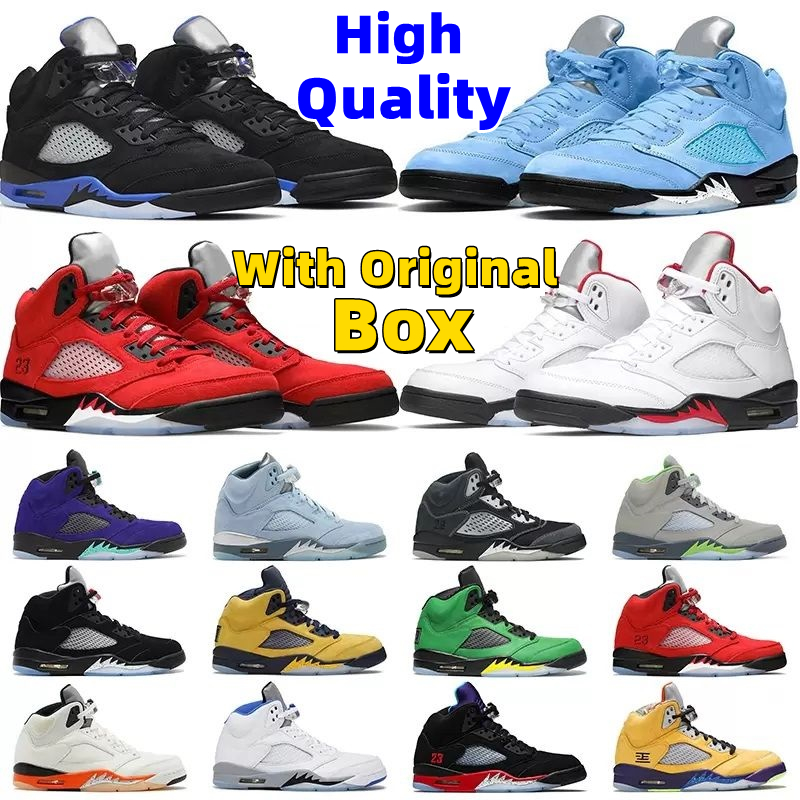 Basketball Shoes Men Women 5s Sports Sneakers Fire Raging Red Jade Horizon Blue Bird Sail Racer Metallic Green UNC Black Metallic Wolf Grey Trainers, 35
Basketball Shoes Men Women 5s Sports Sneakers Fire Raging Red Jade Horizon Blue Bird Sail Racer Metallic Green UNC Black Metallic Wolf Grey Trainers, 35