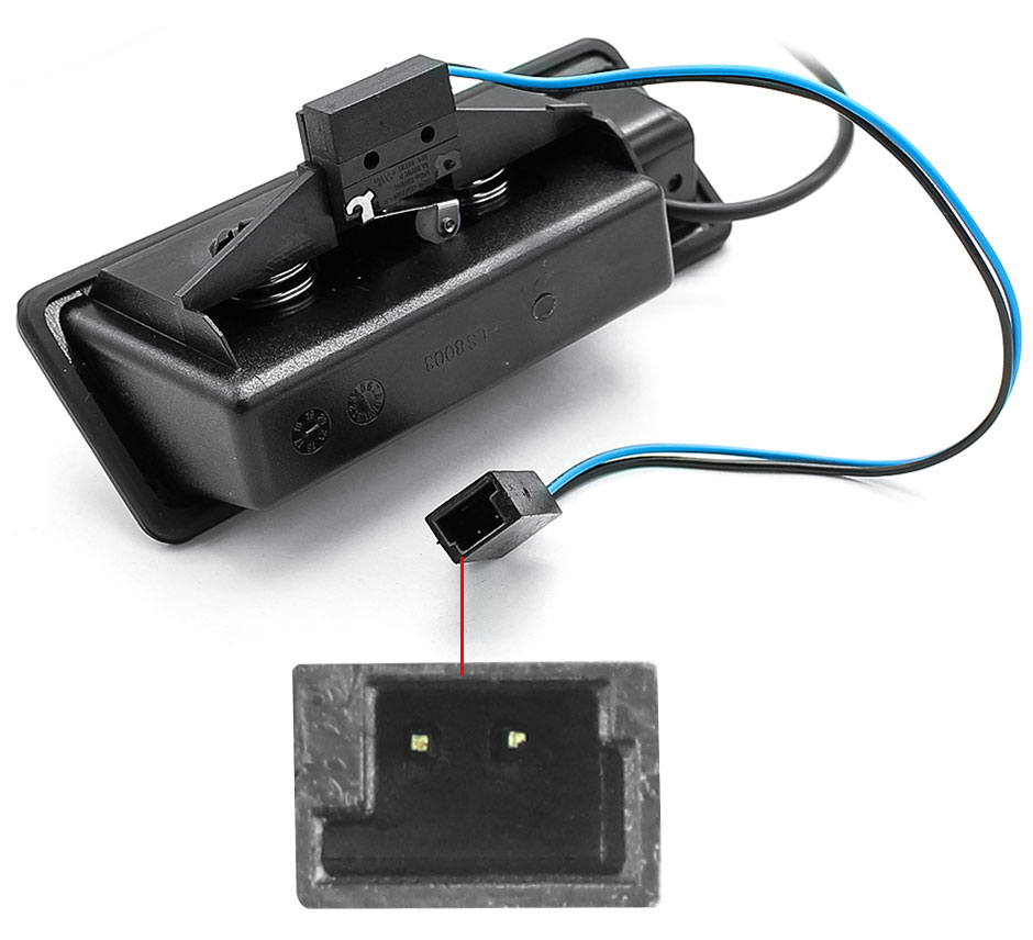 Vehicle HD AHD 1080P Fisheye Lens Car Reverse Backup Trunk Handle Camera For BMW 3 Series 5 Series X5 X6 E39 E60 E70 E82 E90