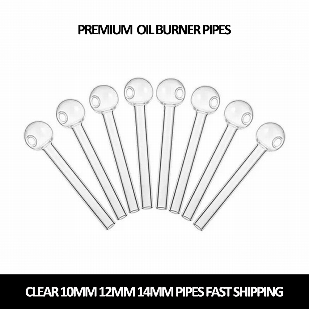 Pyrex glass oil burner pipe smoking accessories 10cm 12cm 14cm clear color transparent big tube nail tips bong
Pyrex glass oil burner pipe smoking accessories 10cm 12cm 14cm clear color transparent big tube nail tips bong