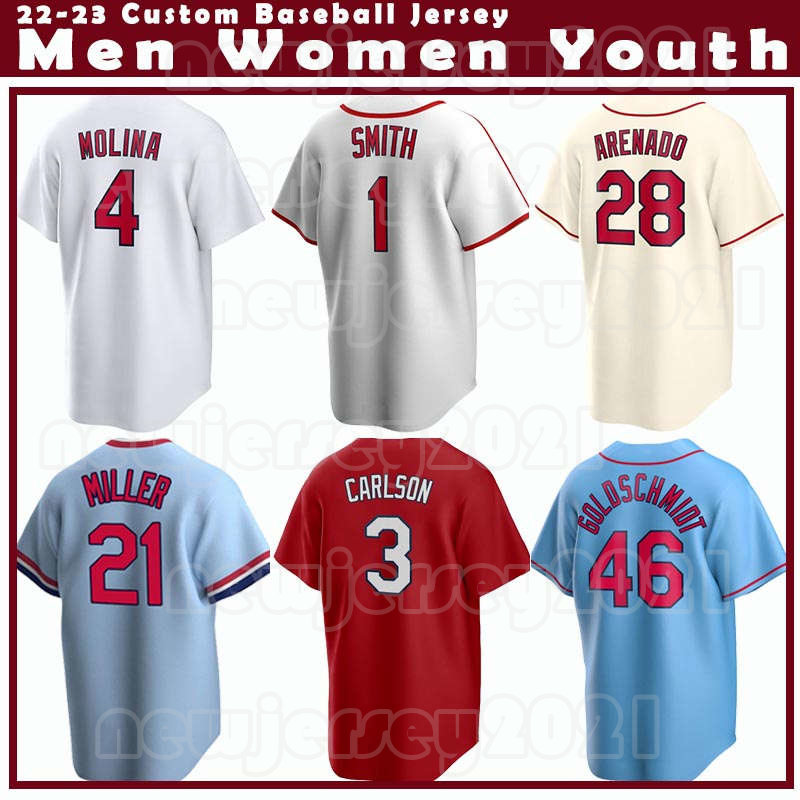 Cardinals''Baseball Jersey St. Louis''Yadier Molina Nolan Arenado Paul Goldschmidt Paul DeJong Ozzie Smith Adam Wainwright Albert Pujols Andrew Knizner Lars Nootbaar, Women custom coolbase (h q)
Cardinals''Baseball Jersey St. Louis''Yadier Molina Nolan Arenado Paul Goldschmidt Paul DeJong Ozzie Smith Adam Wainwright Albert Pujols Andrew Knizner Lars Nootbaar, Women custom coolbase (h q)