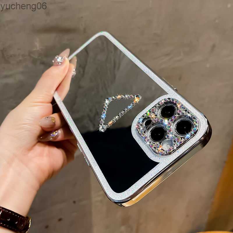 Iphone 14 Designer 13iPhone Tide Brand Mirror iPhone 16promax Rhie All Inclusive 11 Anti Fall Mobile Phone Case For 11pro Xs Xr Shell