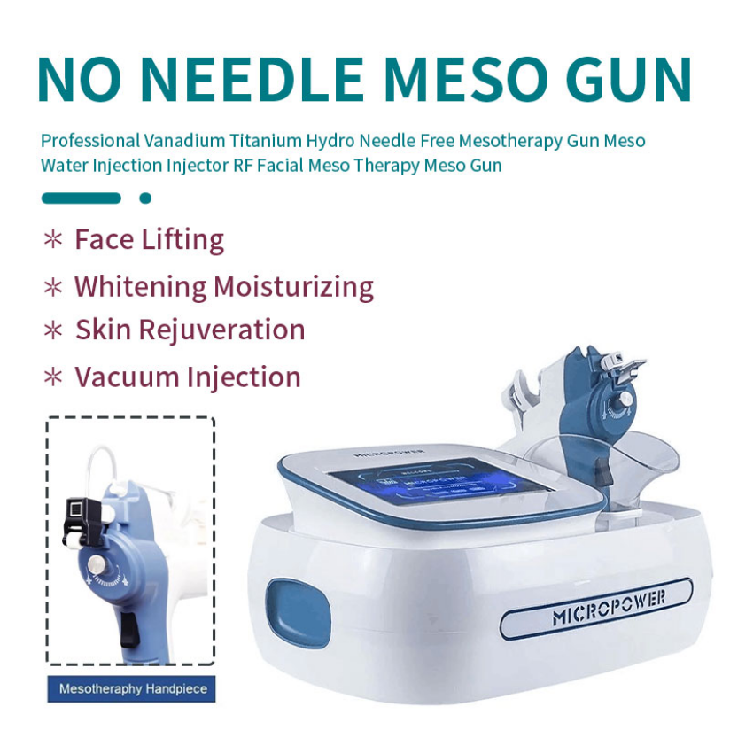 No-Needle Mesotherapy Device Skin Rejuvenation Rf No Needle Meso Gun Skin Tightening Beauty Machine
No-Needle Mesotherapy Device Skin Rejuvenation Rf No Needle Meso Gun Skin Tightening Beauty Machine