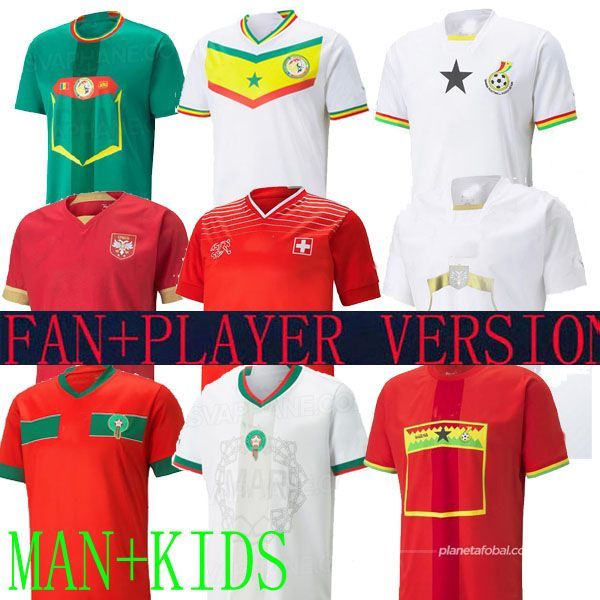 2022 2023 Morocco soccer jersey Senegal MANE Hakimi Ghana 22 23 away player version Switzerland maillot Serbia MAHREZ KOUYATE football uniforms shirts HOME kids, Serbia home man 2
2022 2023 Morocco soccer jersey Senegal MANE Hakimi Ghana 22 23 away player version Switzerland maillot Serbia MAHREZ KOUYATE football uniforms shirts HOME kids, Serbia home man 2