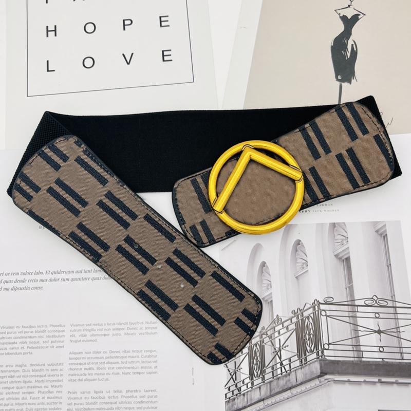 Belts For Women Designer Elastic Belt Width 7cm Fashion Designers Luxury Gold Buckle Waist Chain Dress Accessories Waistband F Girdle Ni Wun, Brown
Belts For Women Designer Elastic Belt Width 7cm Fashion Designers Luxury Gold Buckle Waist Chain Dress Accessories Waistband F Girdle Ni Wun, Brown