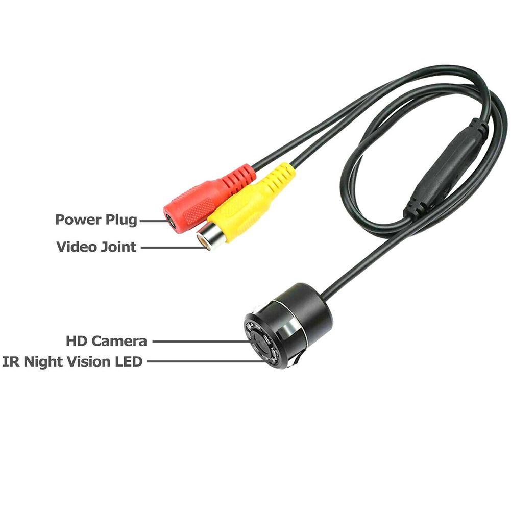 8 LED Car Rear View Reverse Camera For Car Parking 170 Camera Night Cam Kit Waterproof Car Accessories for Parking Camera