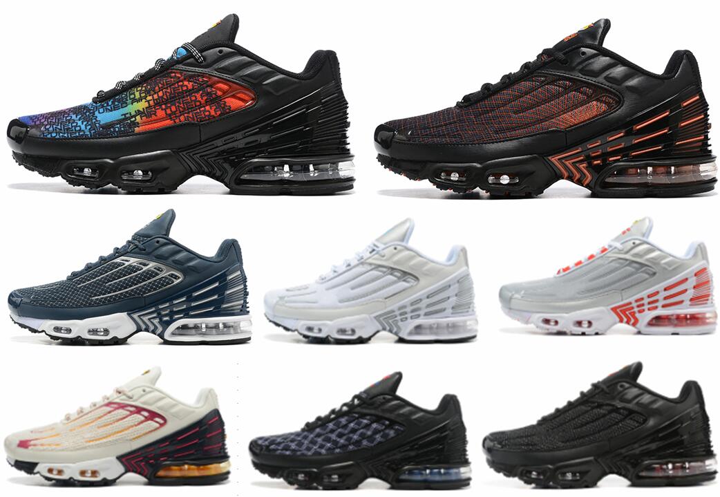 2023 new mens running shoes TN plus III 3 TUNED trainers triple black white Multicolor rainbow Trainers Jogging Chaussures outdoor sports sneaker 39-46, 17
2023 new mens running shoes TN plus III 3 TUNED trainers triple black white Multicolor rainbow Trainers Jogging Chaussures outdoor sports sneaker 39-46, 17