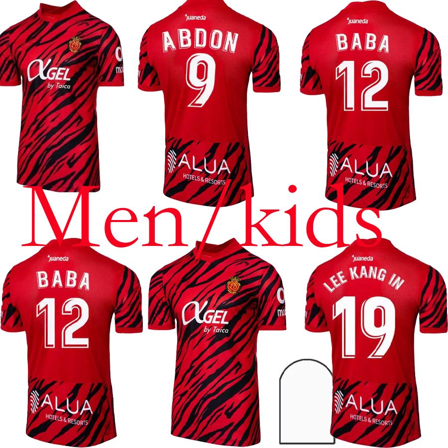 22 23 RCD Mallorca Mens Soccer Jerseys SANCHEZ ABDON A. RAILLO VALJENT MURIQI BABA GRENIER Home Away men kids kit, Red
22 23 RCD Mallorca Mens Soccer Jerseys SANCHEZ ABDON A. RAILLO VALJENT MURIQI BABA GRENIER Home Away men kids kit, Red