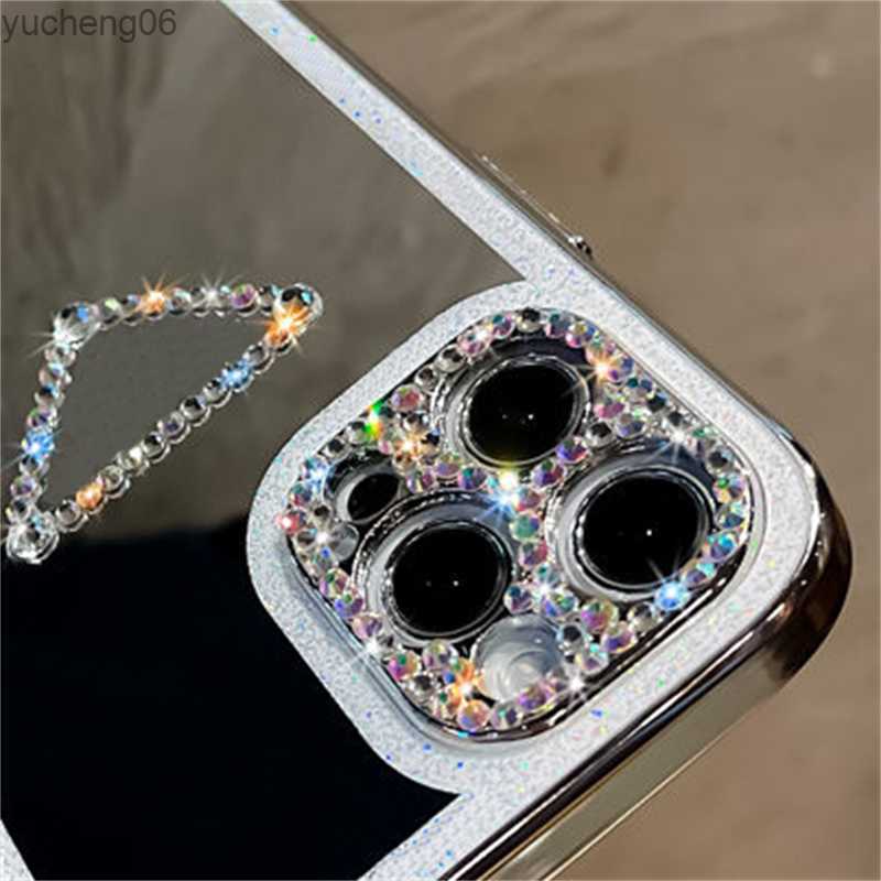 Iphone 14 Designer 13iPhone Tide Brand Mirror iPhone 16promax Rhie All Inclusive 11 Anti Fall Mobile Phone Case For 11pro Xs Xr Shell