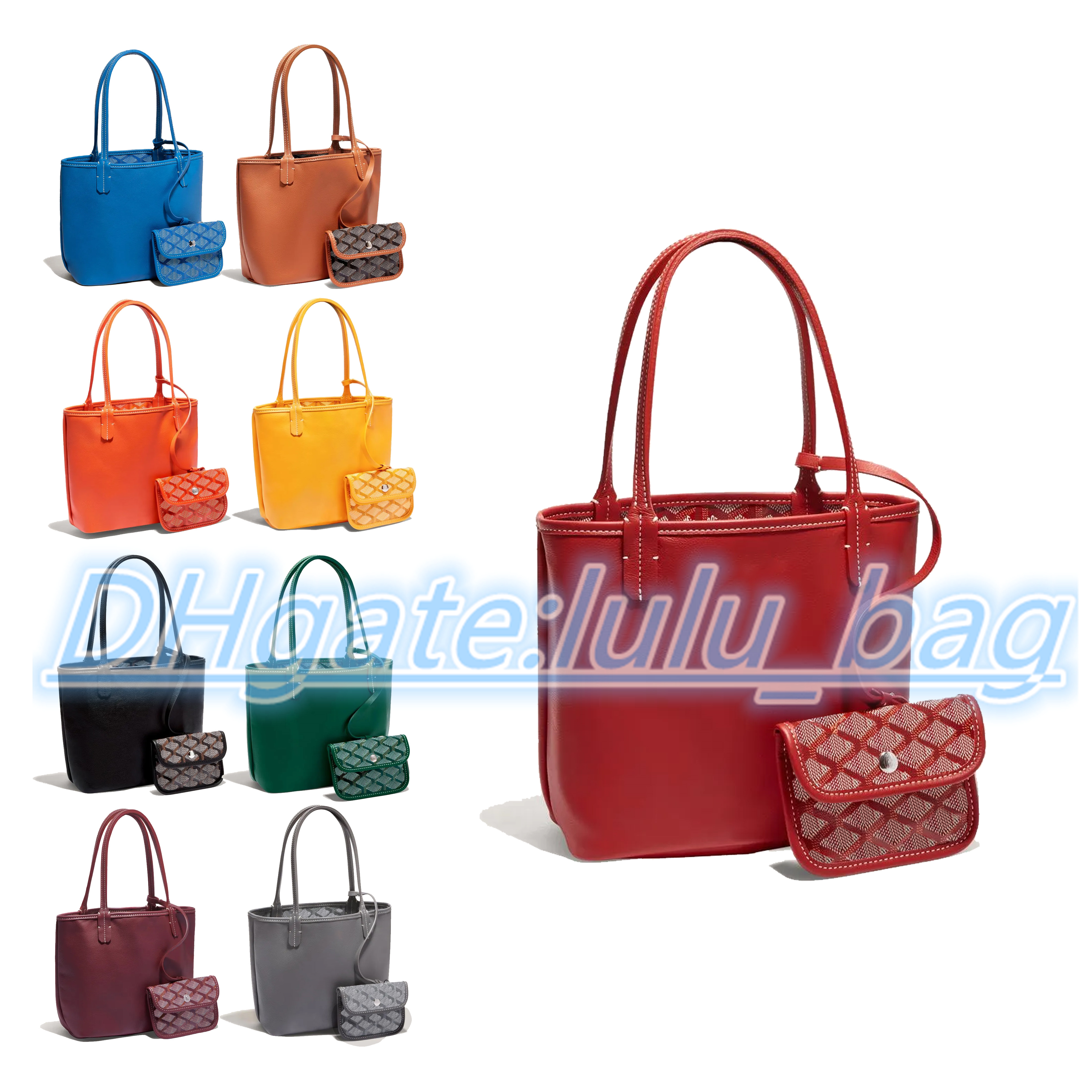 Mini Anjou double sided shopping bag Goya tote womens mens Designers purses Luxurys CrossBody with small wallet handbag Hobo Genuine leather Shoulder pochette Bags, Yellow
Mini Anjou double sided shopping bag Goya tote womens mens Designers purses Luxurys CrossBody with small wallet handbag Hobo Genuine leather Shoulder pochette Bags, Yellow