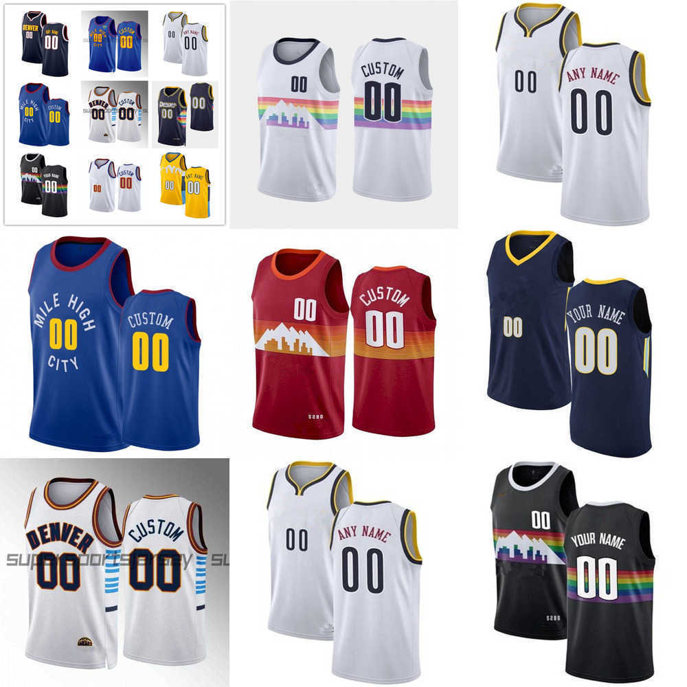 Men Women Youth Denver''Nuggets''Custom 10 Jack White 21 Collin Gillespie 15 Nikola Jokic''15 Jamal 27 Murray Michael 1 Porter Jr. Basketball Jersey, Colour
Men Women Youth Denver''Nuggets''Custom 10 Jack White 21 Collin Gillespie 15 Nikola Jokic''15 Jamal 27 Murray Michael 1 Porter Jr. Basketball Jersey, Colour