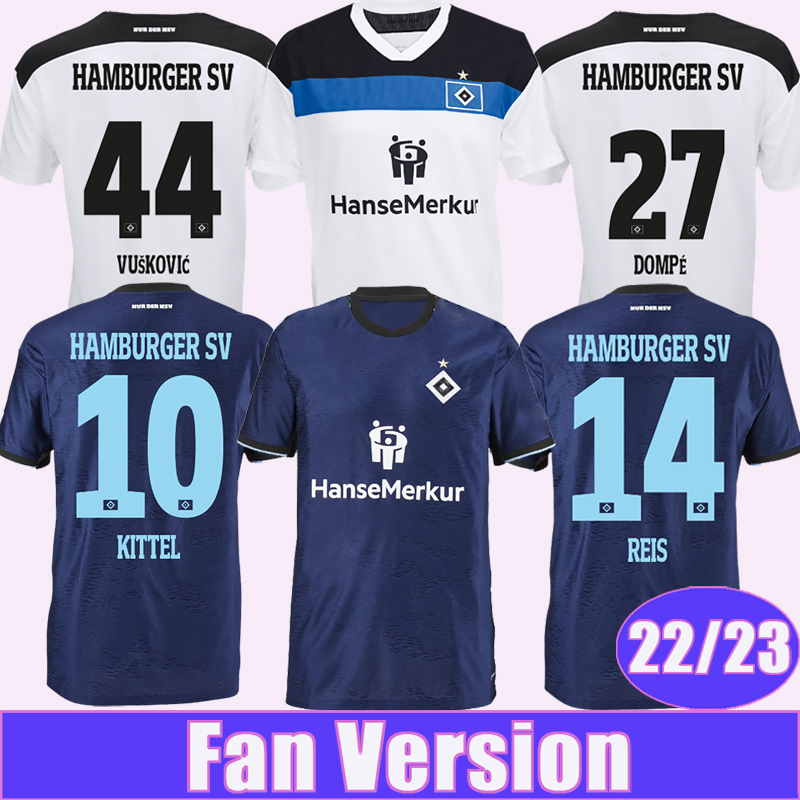 2223 Hamburger SV VAGNOMAN LEIBOLD Mens Soccer Jerseys BILBIJA KITTEL BENES GLATZEL KONIGSDORFFER Home Away Football Shirt Short Sleeve Adult Uniforms, Qm10545 22 23 home no patch
2223 Hamburger SV VAGNOMAN LEIBOLD Mens Soccer Jerseys BILBIJA KITTEL BENES GLATZEL KONIGSDORFFER Home Away Football Shirt Short Sleeve Adult Uniforms, Qm10545 22 23 home no patch
