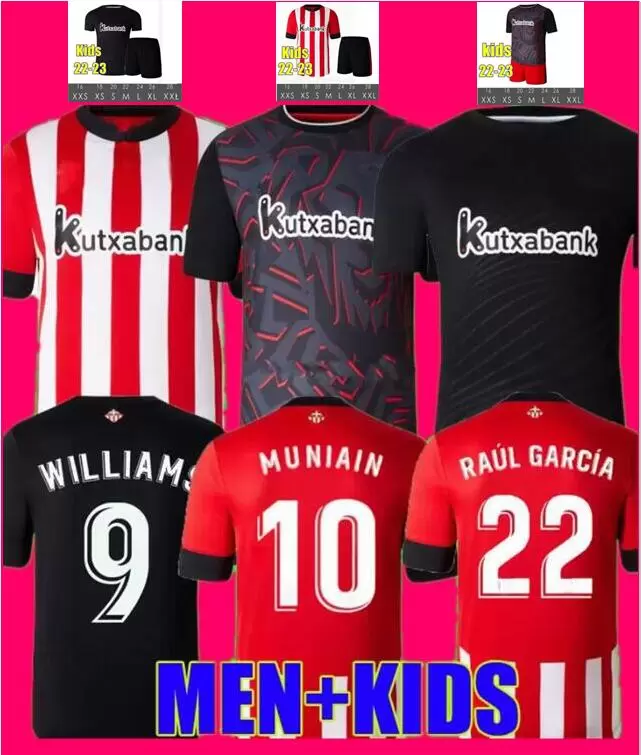 22 23 Club Bilbao Soccer Jerseys BERENGUER 2022 2023 MUNIAIN Athletic WILLIAMS Football shirt RAUL GARCIA VILLALIBRE camiseta Sancet third GK UNAI SIMON away 3XL 4XL, Third kids
22 23 Club Bilbao Soccer Jerseys BERENGUER 2022 2023 MUNIAIN Athletic WILLIAMS Football shirt RAUL GARCIA VILLALIBRE camiseta Sancet third GK UNAI SIMON away 3XL 4XL, Third kids